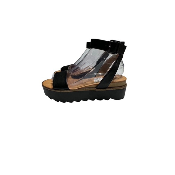 Vintage 93 Selena Black Platform Sandals Women’s Size 8 The Buckle - Picture 8 of 16